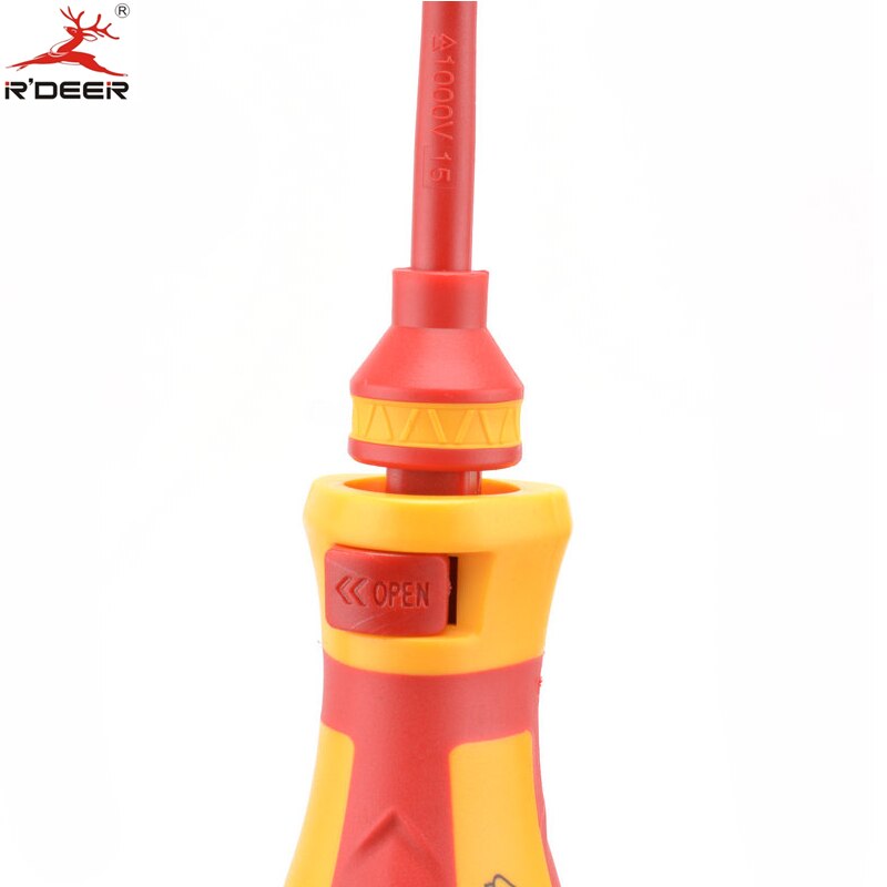 13 Pcs VED Insulated Screwdriver Set CR-V High Voltage 1000V Magnetic Phillips Slotted Torx Screwdriver Durable Hand Tools - Image 4