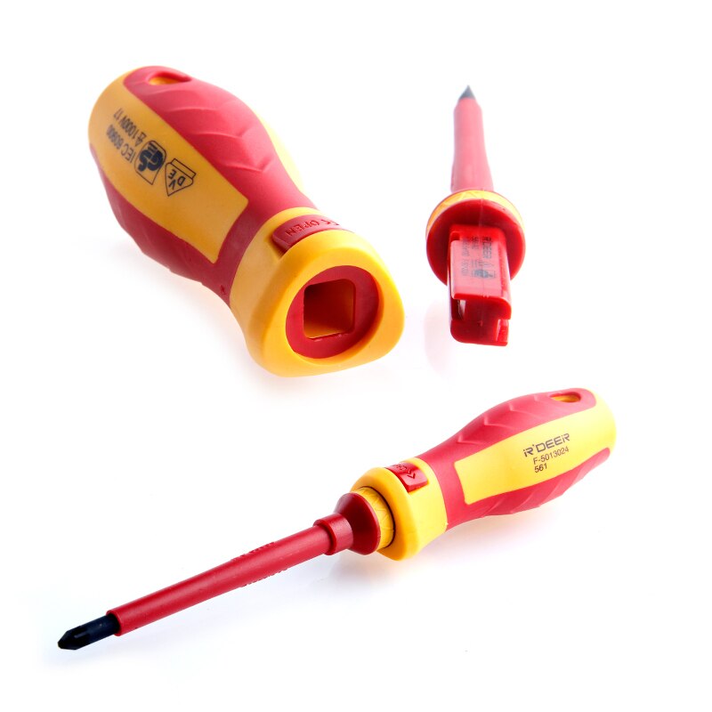 13 Pcs VED Insulated Screwdriver Set CR-V High Voltage 1000V Magnetic Phillips Slotted Torx Screwdriver Durable Hand Tools - Image 5