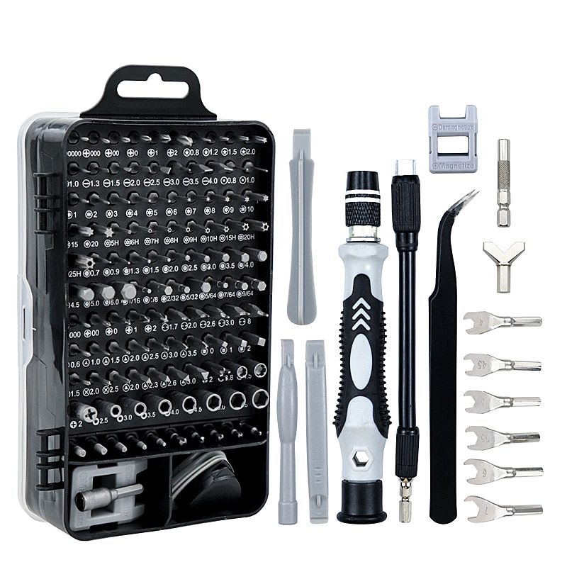135 in 1 Screwdriver Set Hand Tool Set Phone Computer Repair Tool Kit Mini Magnetic Screwdriver Bit Precision Screwdriver Set