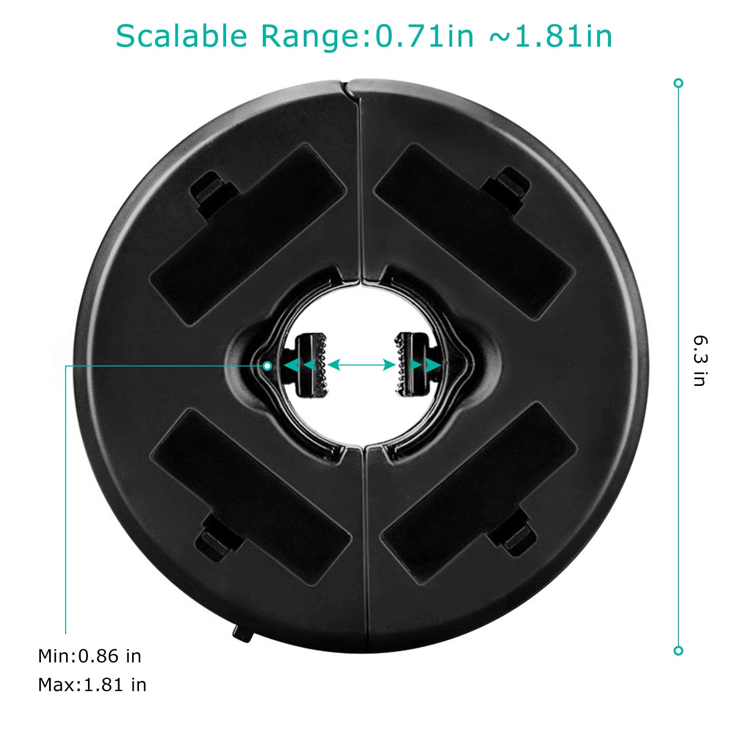 LEDGLE USB Outdoor Poles Tent Camping Lights - Image 2