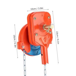 Alternative view of Manual Film Coiler Device Agricultural Greenhouse