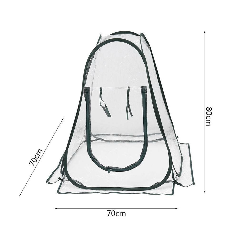 Mini Portable Plastic Greenhouse Clear Cover - Image 6