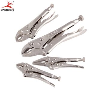 Locking Pliers Carbon Steel 5" 6" 7" Crimper Multitool Alicate Gourd Mouth Pliers Wire Cutter Hand Tool