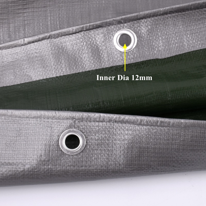 0.32mm PE Tarpaulin Rainproof Cloth Outdoor Garden Plant Shed Boat Car Truck Canopys Waterproof Shading Sail Pet Dog House Cover - Image 3