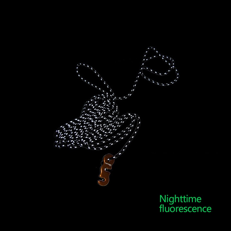 4x4m Reflective Wind Rope 3mm With Aluminum Alloy 3 Holes Buckle Adjuster Windproof Noose Tent Accessories - Image 6