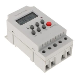 7 Days 24H Programmable LCD Digital Relay Timer Switch Mini Time Relay AC/DC 12V