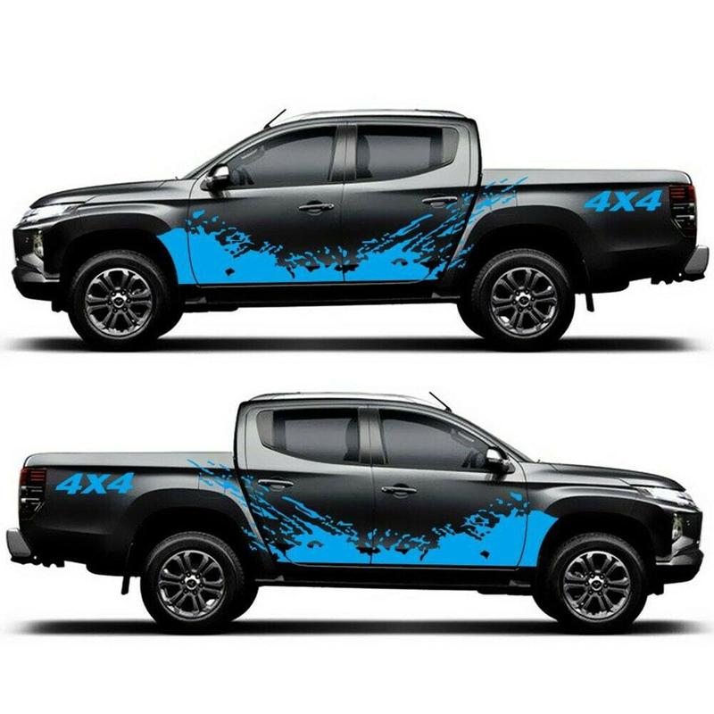 Car Splash Decal Auto Sticker 4X4 Off Road Graphics Body Trim Vinyl Decoration Truck Stickers W1B1 - Image 4