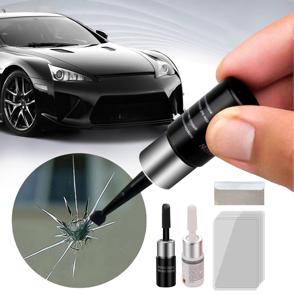 DIY Car Windshield Cracked Repair Tool Window Phone Screen Kit Curing Glue Auto Glass Scratch Restore Set New Multipurpose - Image 2